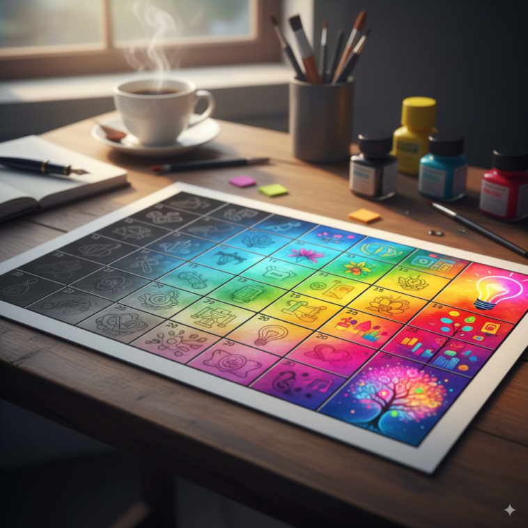 30-Day Creative Transformation Tracker